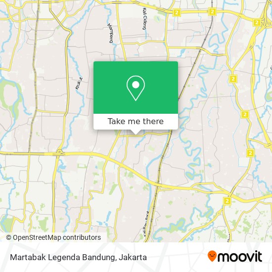 Martabak Legenda Bandung map