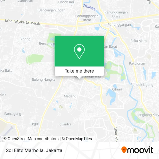Sol Elite Marbella map