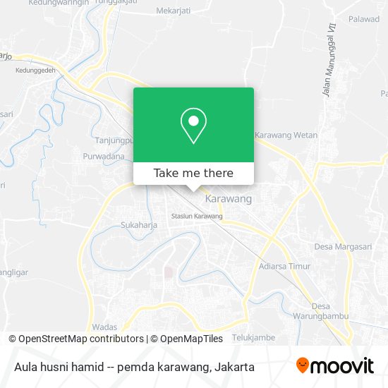 Aula husni hamid -- pemda karawang map