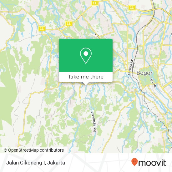 Jalan Cikoneng I map