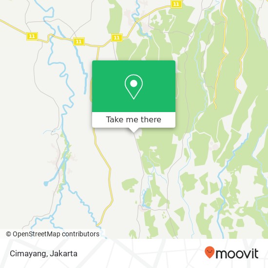 Cimayang map