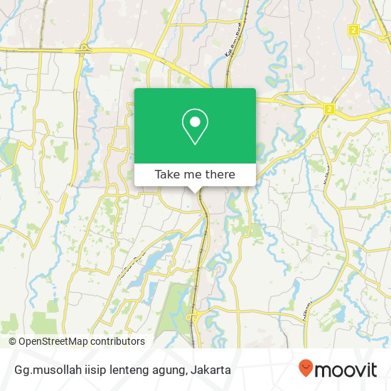 Gg.musollah iisip lenteng agung map