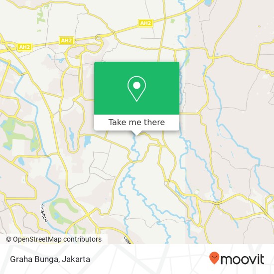 Graha Bunga map