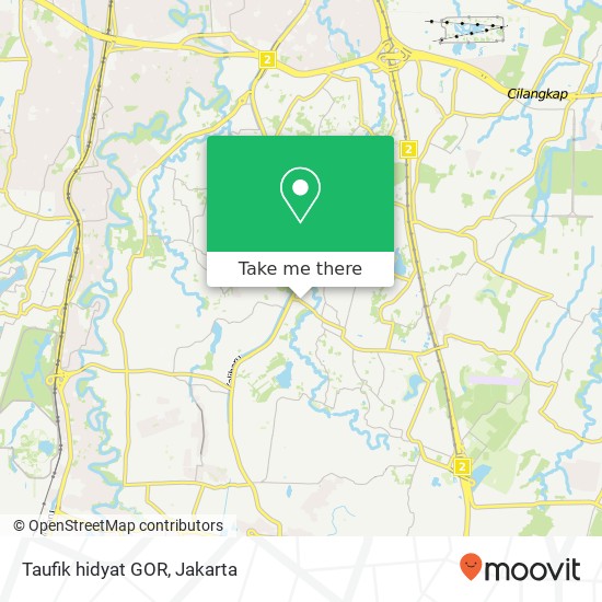 Taufik hidyat GOR map