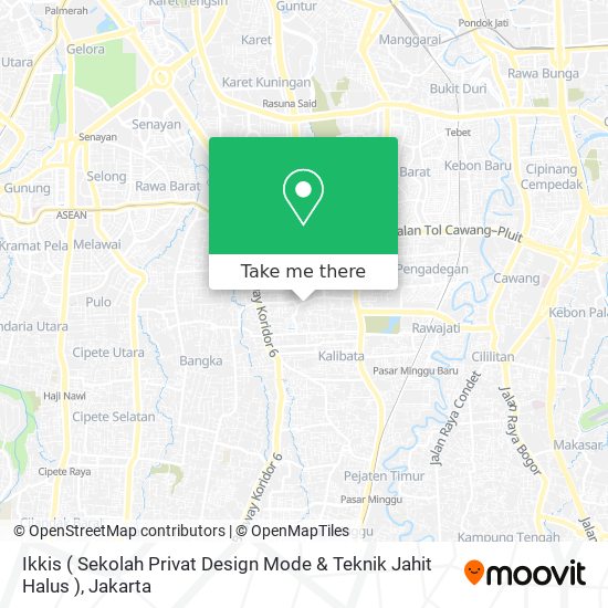Ikkis ( Sekolah Privat Design Mode & Teknik Jahit Halus ) map