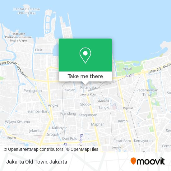 Jakarta Old Town map