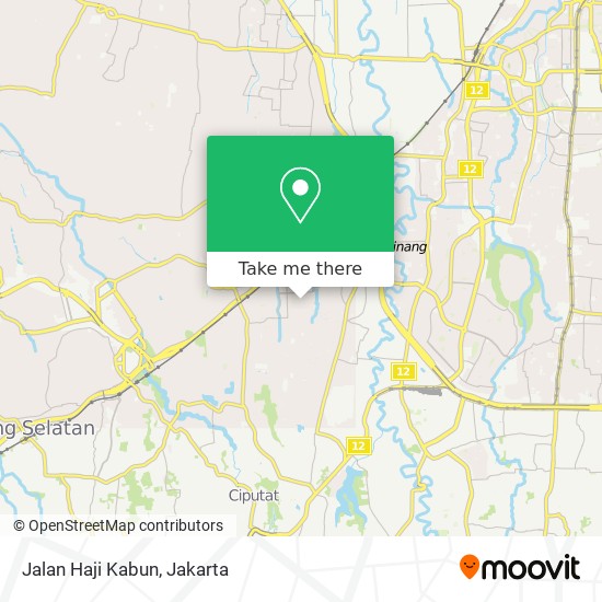 Jalan Haji Kabun map