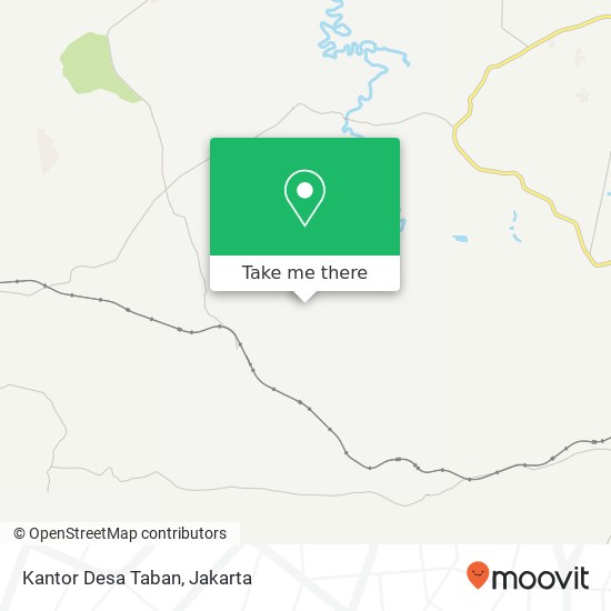 Kantor Desa Taban map