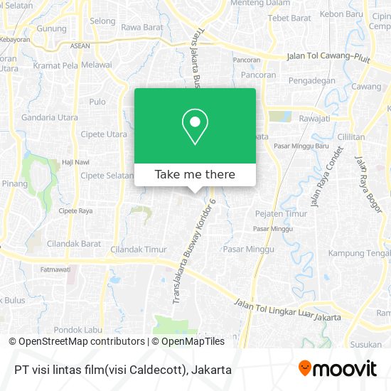 PT visi lintas film(visi Caldecott) map