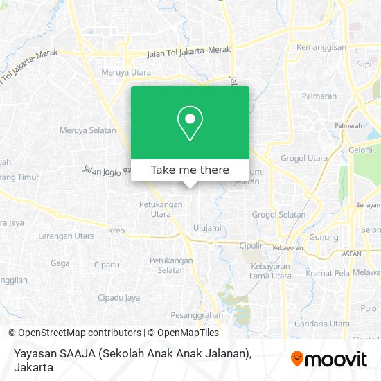 Yayasan SAAJA (Sekolah Anak Anak Jalanan) map