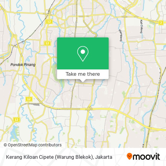 Kerang Kiloan Cipete (Warung Blekok) map