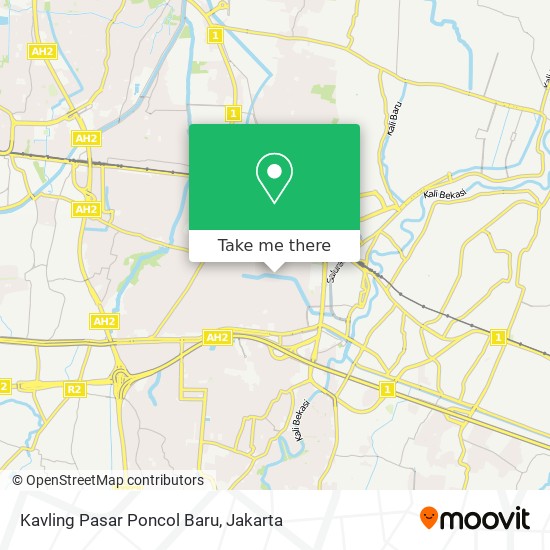 Kavling Pasar Poncol Baru map