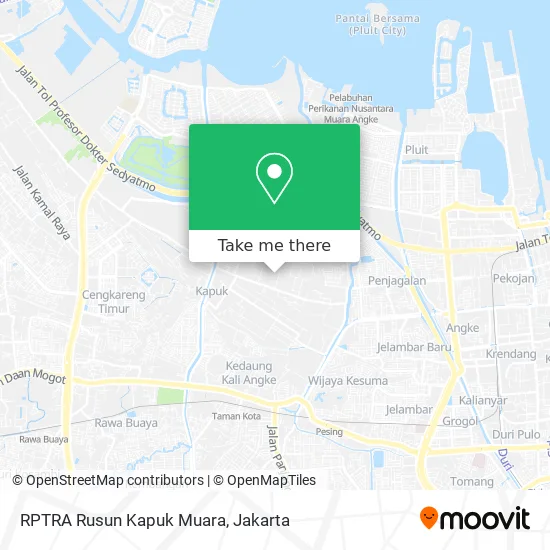 RPTRA Rusun Kapuk Muara map