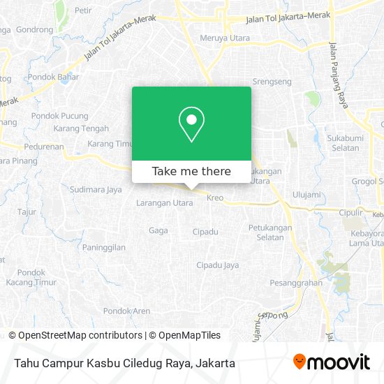 Tahu Campur Kasbu Ciledug Raya map