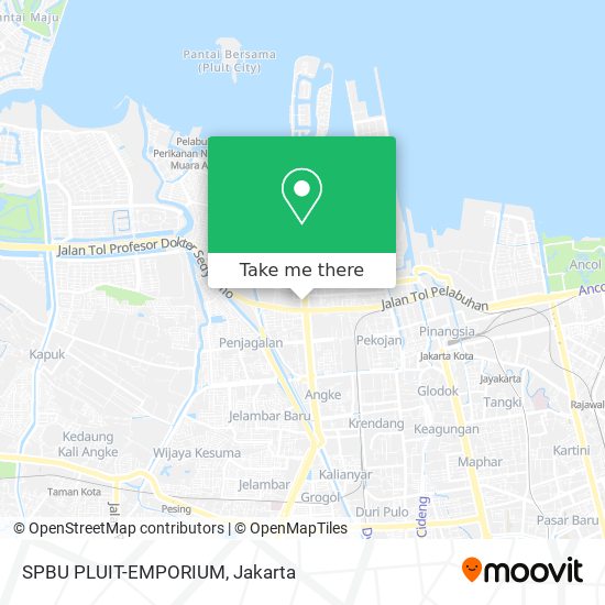 SPBU PLUIT-EMPORIUM map