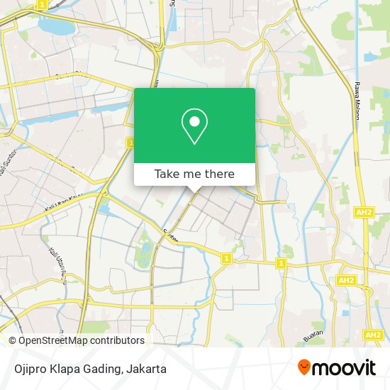 Ojipro Klapa Gading map