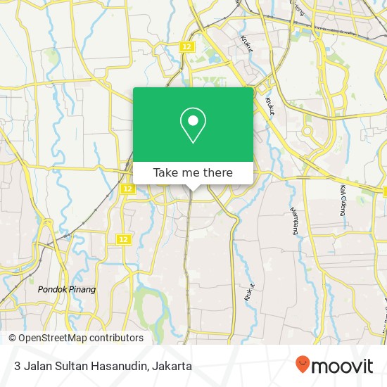 3 Jalan Sultan Hasanudin map