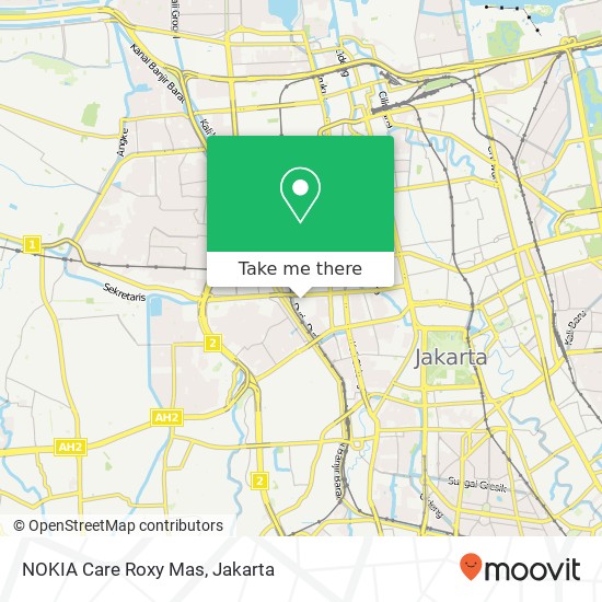 NOKIA Care Roxy Mas map