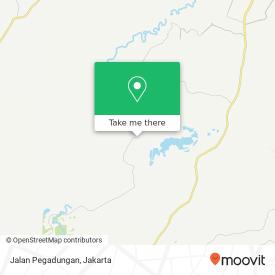 Jalan Pegadungan map