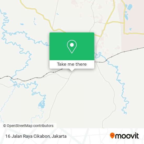 16 Jalan Raya Cikabon map