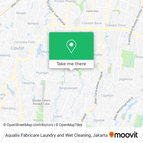 Aqualis Fabricare Laundry and Wet Cleaning map