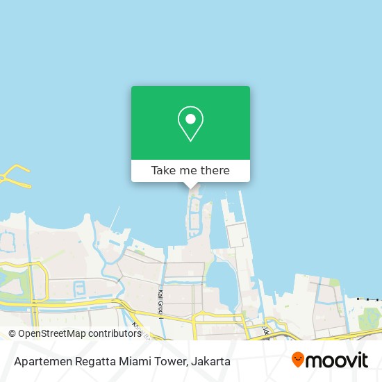 Apartemen Regatta Miami Tower map