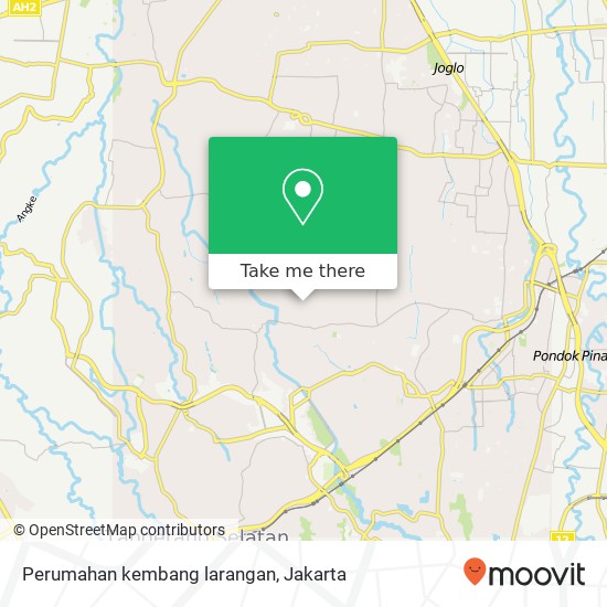 Perumahan kembang larangan map