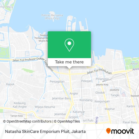 Natasha SkinCare Emporium Pluit map