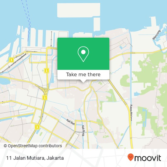 11 Jalan Mutiara map