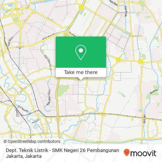 Dept. Teknik Listrik - SMK Negeri 26 Pembangunan Jakarta map