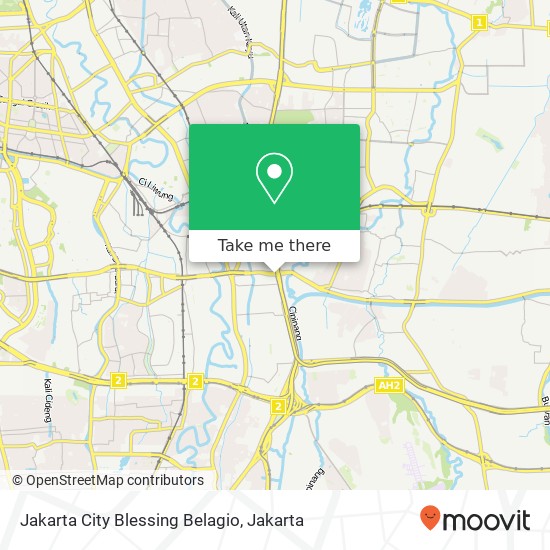Jakarta City Blessing Belagio map