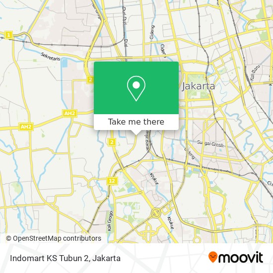 Indomart KS Tubun 2 map
