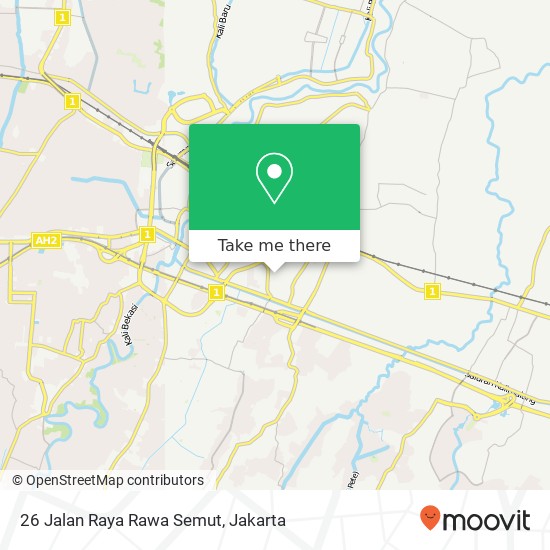 26 Jalan Raya Rawa Semut map