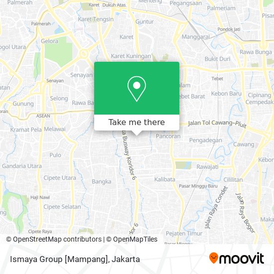 Ismaya Group [Mampang] map