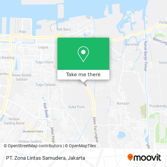 PT. Zona Lintas Samudera map