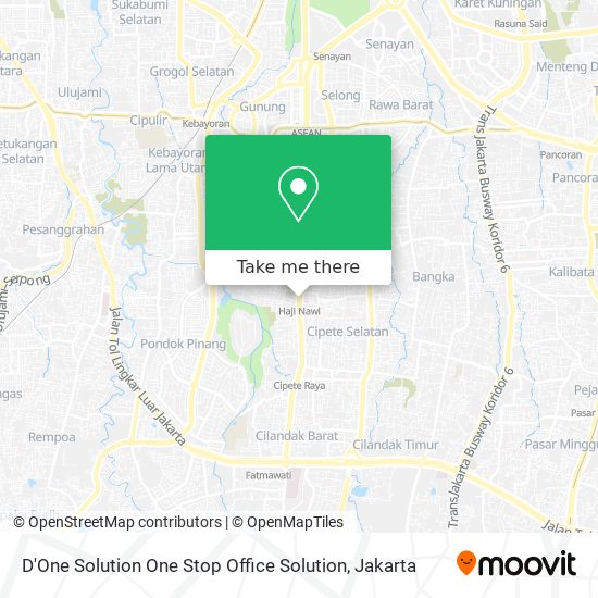 D'One Solution One Stop Office Solution map