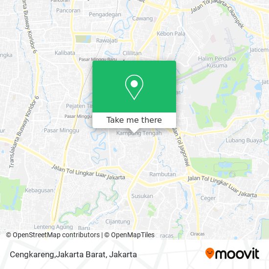 Cengkareng,Jakarta Barat map