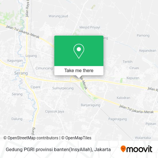 Gedung PGRI provinsi banten(InsyAllah) map