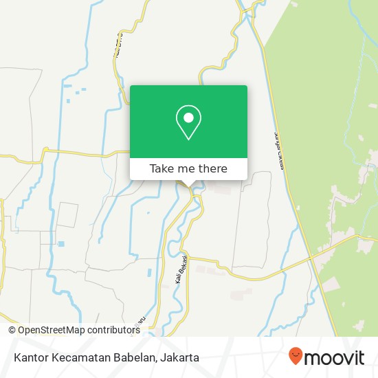 Kantor Kecamatan Babelan map