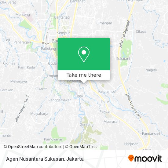 Agen Nusantara Sukasari map