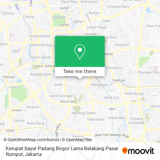 Ketupat Sayur Padang Bogor Lama Belakang Pasar Rumput map