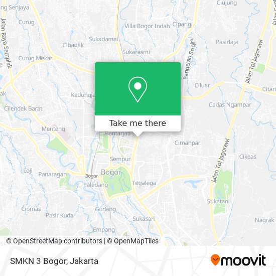 SMKN 3 Bogor map