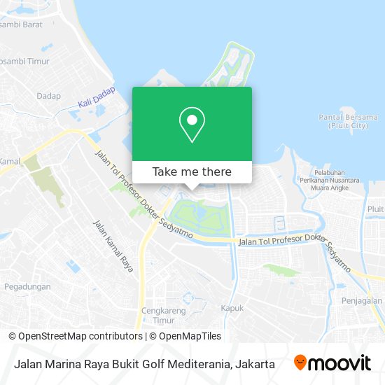 Jalan Marina Raya Bukit Golf Mediterania map