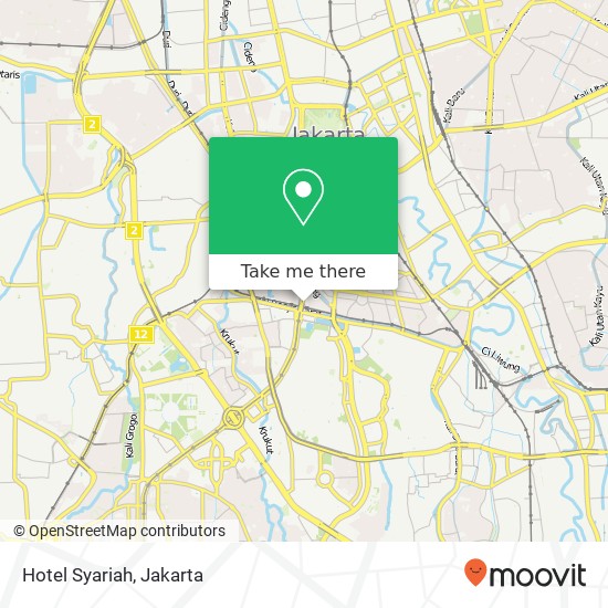Hotel Syariah map