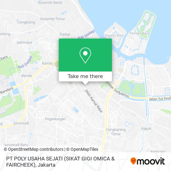 PT POLY USAHA SEJATI (SIKAT GIGI OMICA & FAIRCHEEK) map