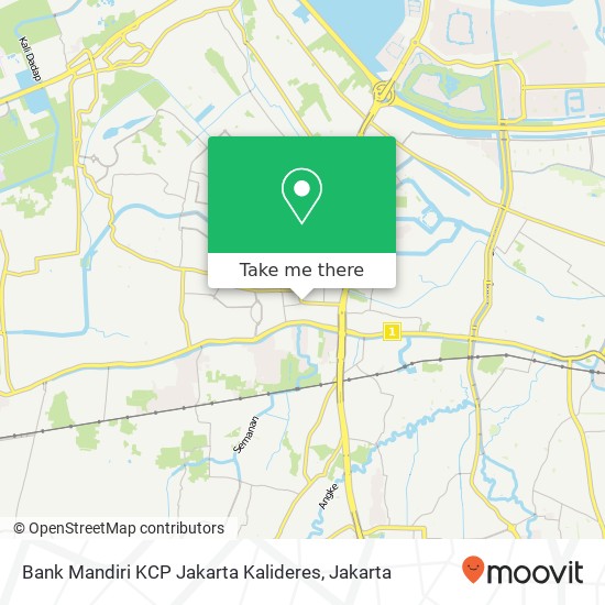 Bank Mandiri KCP Jakarta Kalideres map