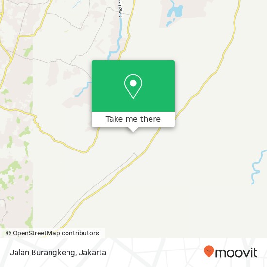 Jalan Burangkeng map