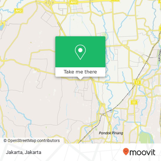 Jakarta map