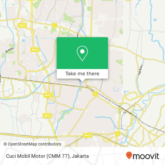 Cuci Mobil Motor (CMM 77) map