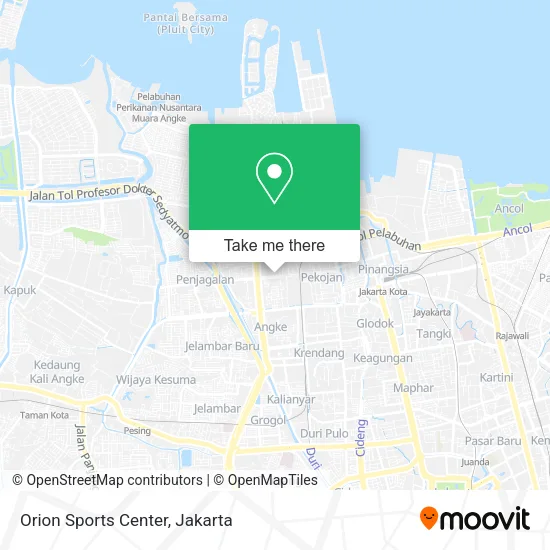 Orion Sports Center map